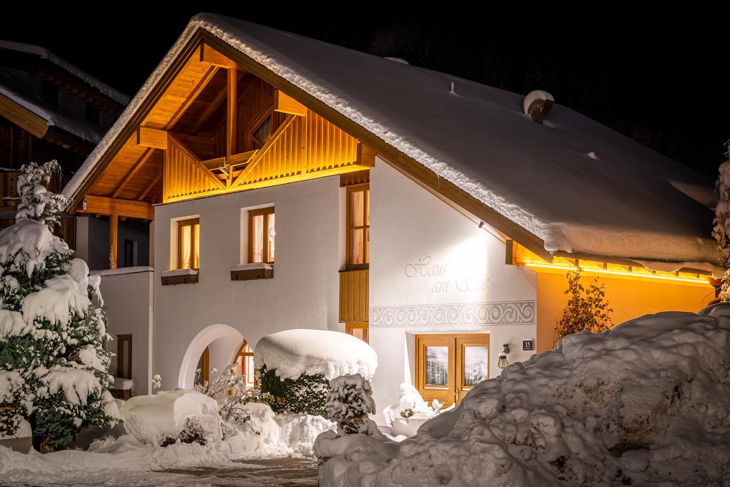 Ferienhaus Am Burgsee Ladis Exterior photo